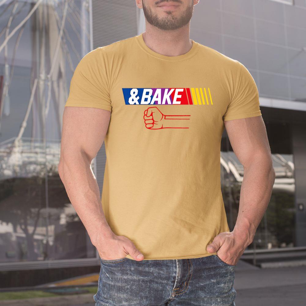 Thedaughterdadshirts Dad Kid Matching Shake and Bake, Bake Unisex T-shirt