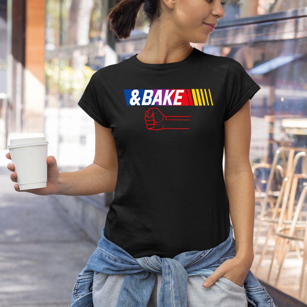 Thedaughterdadshirts Dad Kid Matching Shake and Bake, Bake Unisex T-shirt