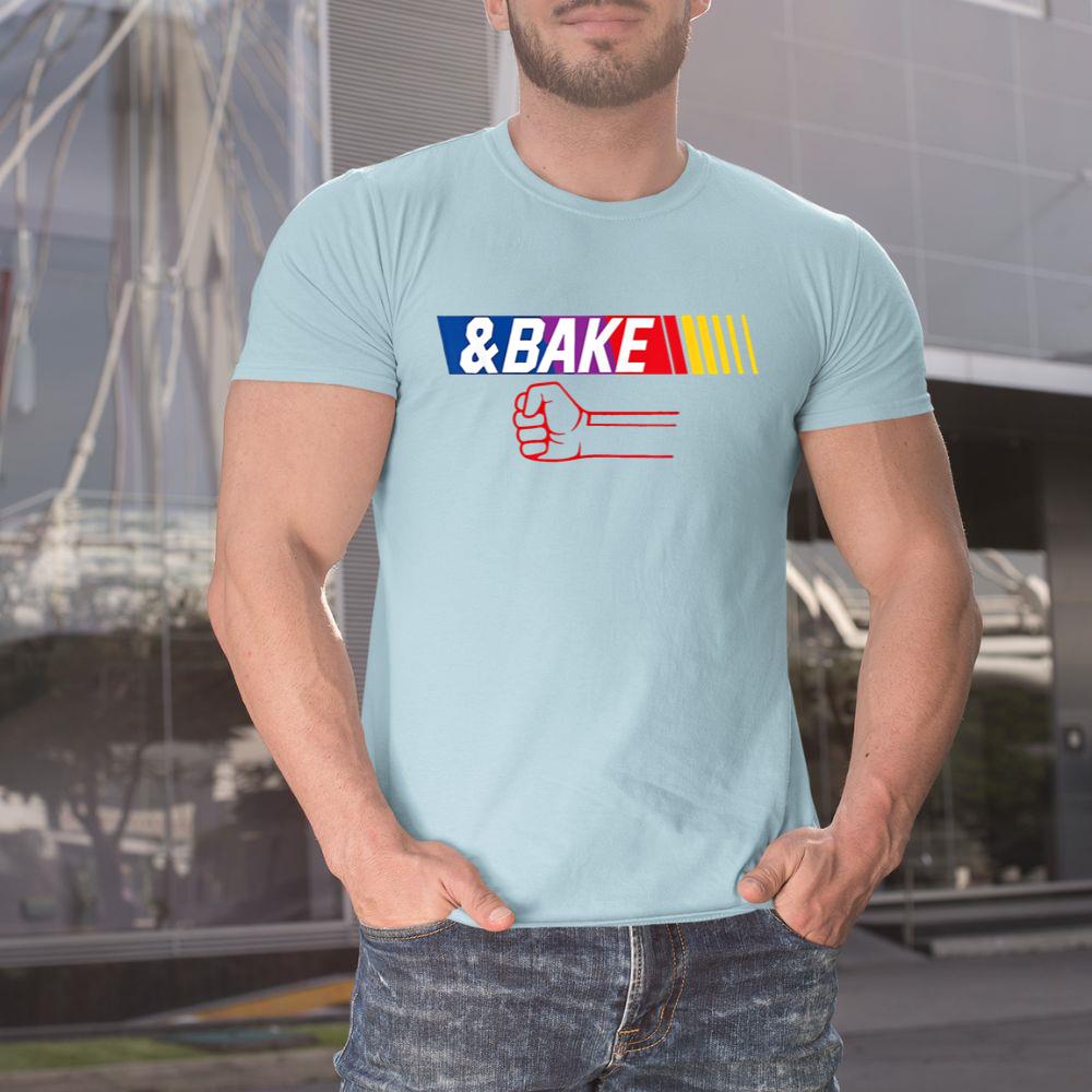Thedaughterdadshirts Dad Kid Matching Shake and Bake, Bake Unisex T-shirt