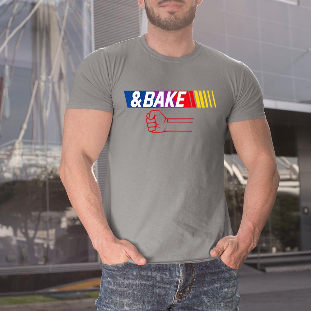 Thedaughterdadshirts Dad Kid Matching Shake and Bake, Bake Unisex T-shirt